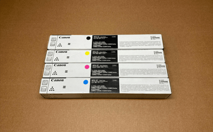 Canon NPG-67 Black Cyan Magenta Yellow Toner Cartridge  Set, Use For Printer C3320 C3330 C3725 3200