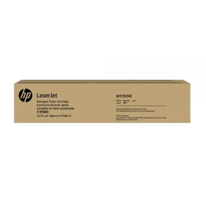 HP W9192MC Yellow Toner Cartridge Compatible with HP Color LaserJet Managed E786 Series Printers HP W9192MC Yellow Toner Cartridge Compatible with HP Color LaserJet Managed E786 Series Printers
