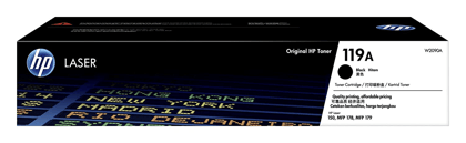 HP 119A Black Original Laser Toner Cartridge (W2090A) for HP LaserJet Pro M132a, M132nw, M132fn, M132fp, M104a, M104w Printers