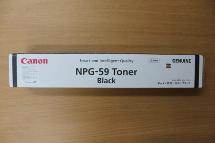 Canon NPG59 Black Toner Cartridge For Ir 2224N, Ir2002, Ir2002n, Ir2202n, Ir2004, Ir2004n, Ir2204n Mono Photocopier