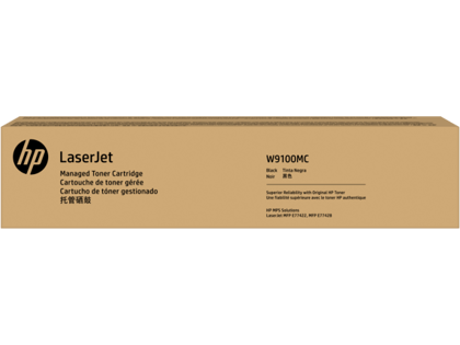 HP W9100MC Black Managed LaserJet Toner Cartridge Compatible with HP Color LaserJet Managed MFP E77422 & E77428 Series Printers