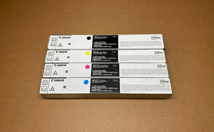 Canon NPG-67 Black Cyan Magenta Yellow Toner Cartridge  Set, Use For Printer C3320 C3330 C3725 3200