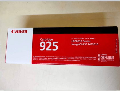 Canon 925  Black Toner Cartridge For Canon LBP6018B, LBP3010B, Mf3010b