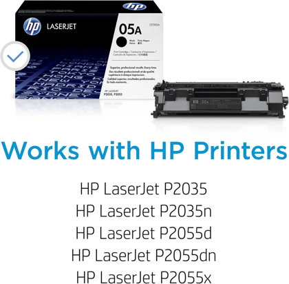 HP 05A LaserJet Toner Cartridge (Black)