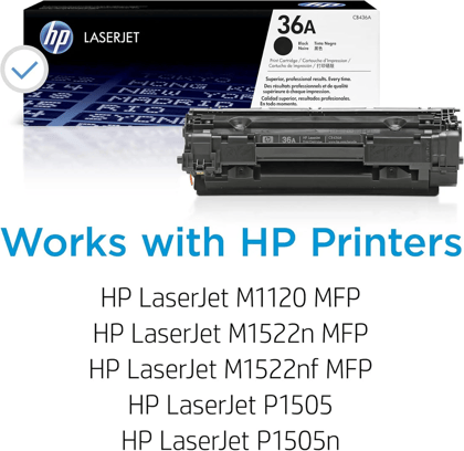 HP 36A Black Toner Cartridge