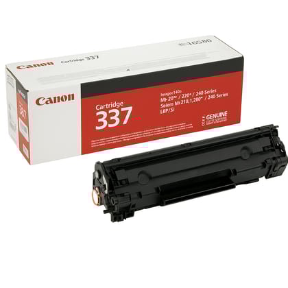 CANON CRG 337 Laser Toner Cartridge, Black,