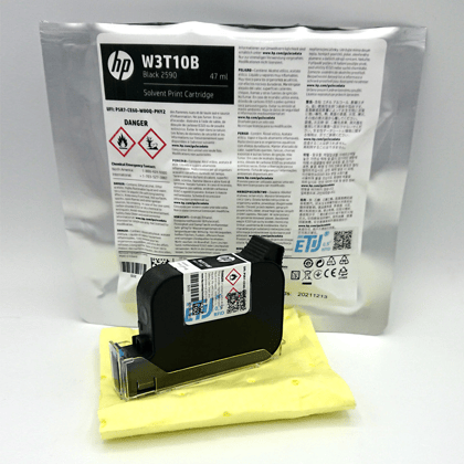 HP W3T10B Black 2590 Print Cartridge Black for Handheld Printers 12.7mm
