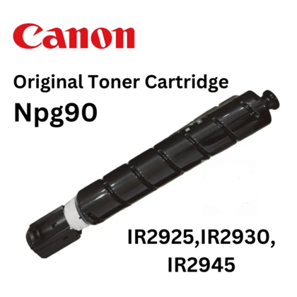 Canon NPG90 Black Toner Cartridge for IR2925, IR2930, IR2935, Ir2945 Photocopier Machine