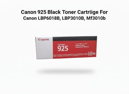Canon 925  Black Toner Cartridge For Canon LBP6018B, LBP3010B, Mf3010b