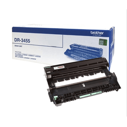 Brother DR-3455 Drum Cartridge / Drum Unit – Original Imaging Drum | Compatible with HL-L5000D, HL-L5100DN, HL-L6200DW, DCP-L5600DN, MFC-L5900DW Printers