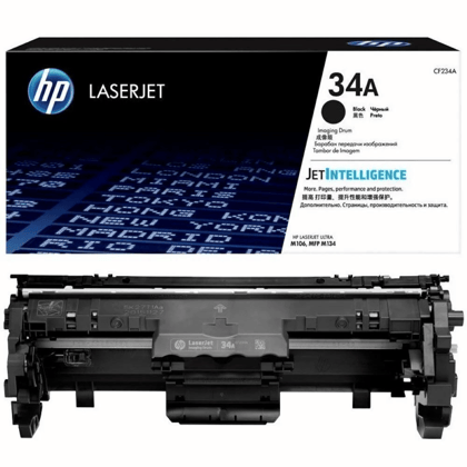 HP 34A Black Original LaserJet Imaging Drum Unit (CF234A) for HP LaserJet Pro M132a, M132fn, M132fw, M132nw Printers