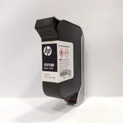 HP 2580 Black Solvent Ink Cartridge (B3F58B) for HP DesignJet 2580 Printer HP 2580 Black Solvent Ink Cartridge (B3F58B) for HP DesignJet 2580 Printer