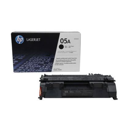 HP 05A Black Original LaserJet Toner Cartridge (CE505A) for HP LaserJet P2035, P2035n, P2055, P2055d, P2055dn Printers HP 05A Black Original LaserJet Toner Cartridge (CE505A) for HP LaserJet P2035, P2035n, P2055, P2055d, P2055dn Printers
