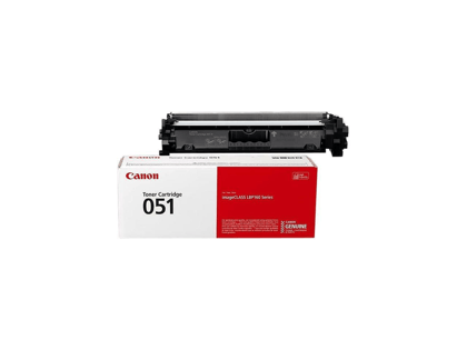 Canon 051 Black Original Toner Cartridge for Canon imageCLASS & i-SENSYS LBP162dw, MF264dw, MF267dw, MF269dw
