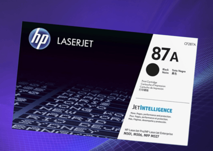 HP 87A (CF287A) Black Original LaserJet Toner Cartridge for HP LaserJet Enterprise M506n, M506dn, M506x, M527dn, M527f, M527c, M527z, HP LaserJet Pro M501 Series Printers